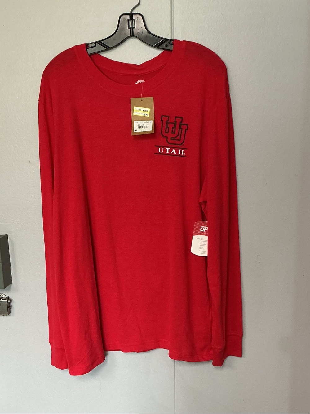 Rivalry Threads Utah Utes Red Long-Sleeve